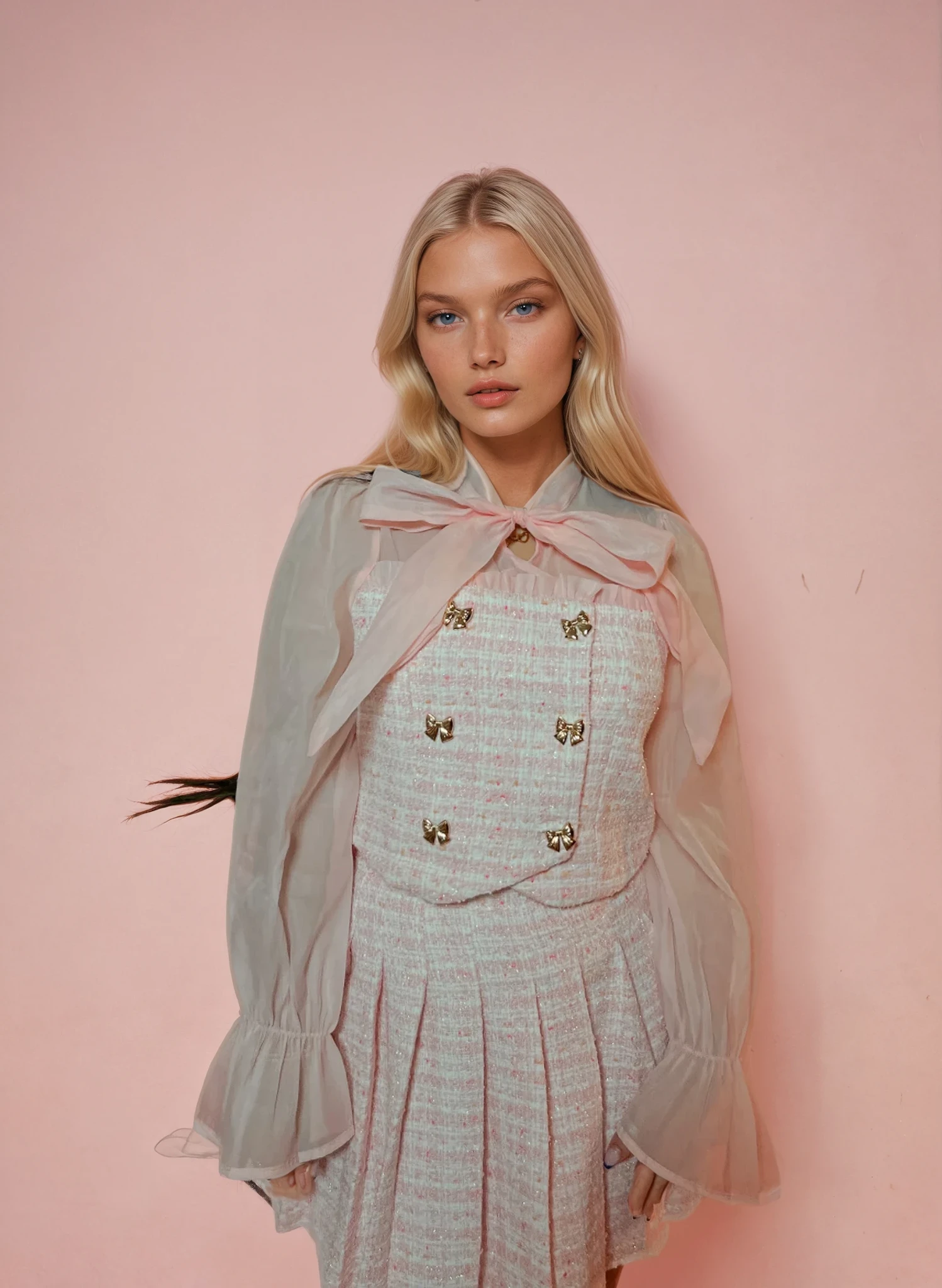 Parisienne Set in blush rose