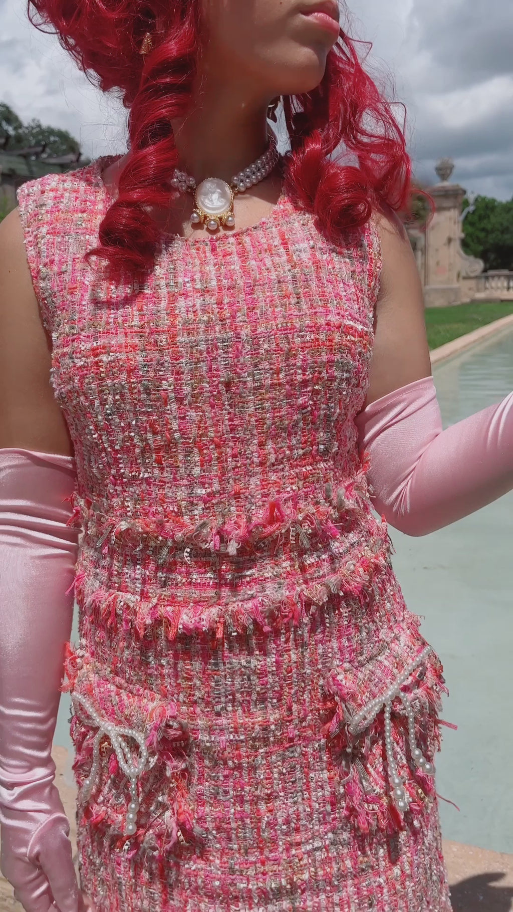 Austria Tweed Dress