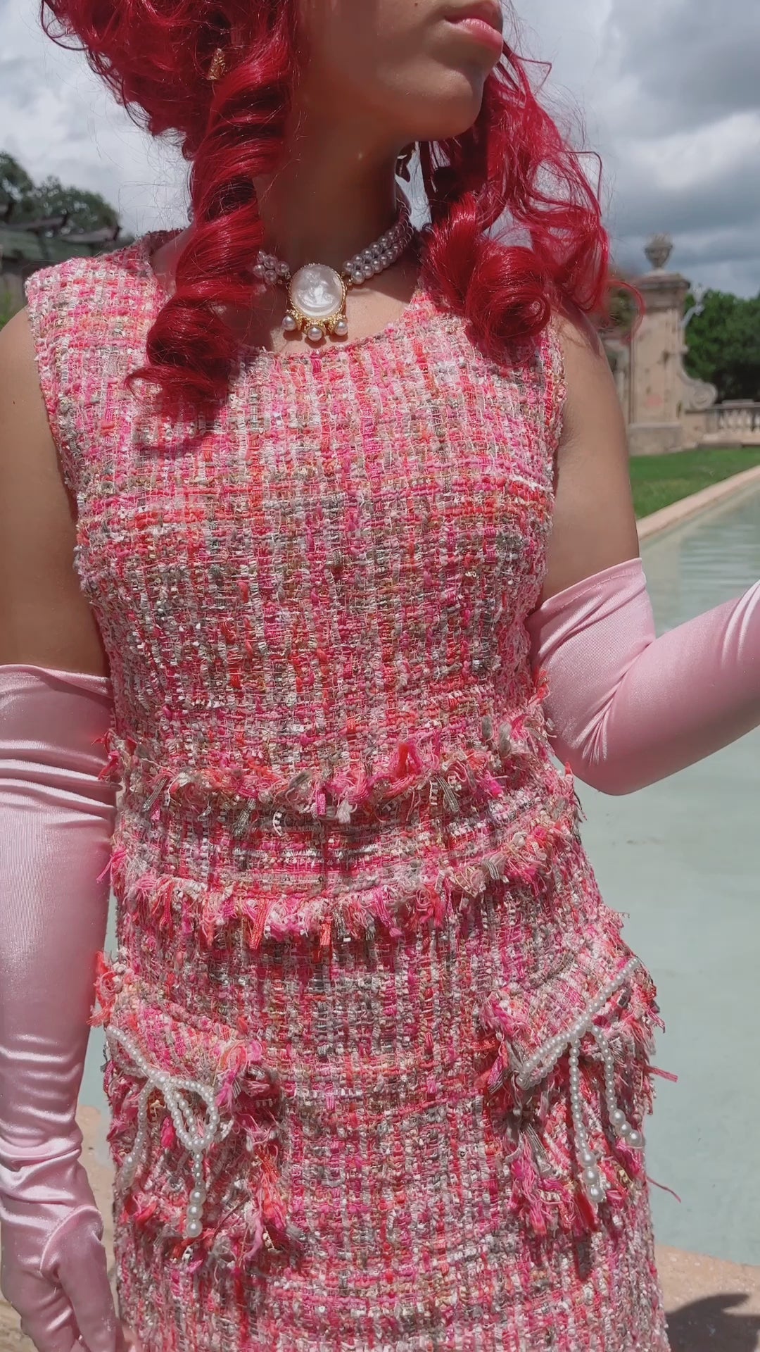 Austria Tweed Dress