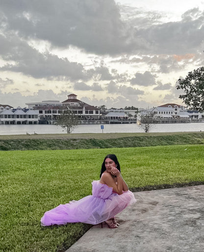Diosa Dress in Lilac